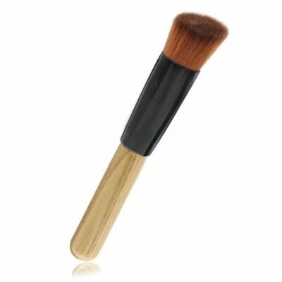 Make Up Foundation Brush Flat Angled Head Liquid Powder BB Cream Contour Brush
