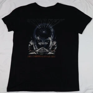 Journey Frontiers World Tour '83 Black T-Shirt Sz Med (See pics for Measurement) - Picture 1 of 5