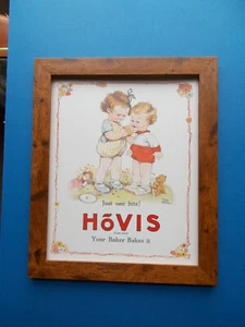HOVIS WERBEDRUCK GERAHMT - Bild 1 von 1