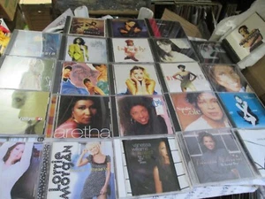 24 EXC FEMALE POP CD LOT 2X VANESSA WILLIAMS 2X BASIA CELIEN DION 2 NATALIE COLE - Picture 1 of 10