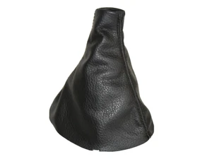 Cuffia cambio per RENAULT CLIO Storia dal 2004 al 2009 MK2 in VERA PELLE NERA - Imagen 1 de 2