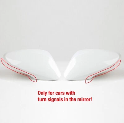 Genuine OEM Hyundai Accent Mirror Cover SET L&R 2011-17 WHITE 87616-1R020APGU+ - Image 1 of 4