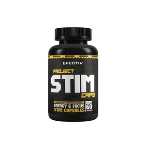 Efectiv Nutrition Project Stim | Caffeine Energy Booster | 60 Capsules - Picture 1 of 4