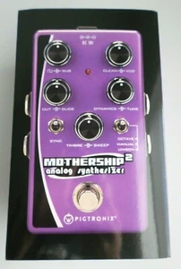 Pigtronix Mothership 2 Analog Synthesizer Pitch Tracking Three Voice New - Picture 1 of 4