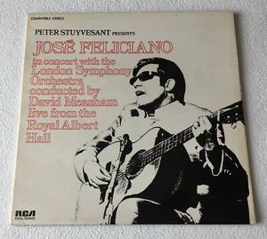 JOSE FELICIANO~LIVE WITH THE LONDON SYMPHONY ORCHESTRA~1973 UK VINYL LP + G/FOLD - Picture 1 of 7