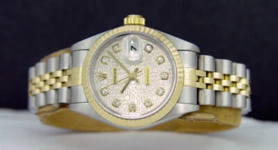 Rolex Damas Oro y SS 26mm Datejust Plata Jubileo Diamante 69173 SANT BLANC Foto 1 de 4
