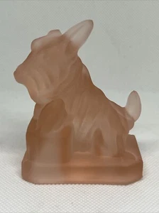 Boyd Art Glass JB il cane scozzese - rosa - Foto 1 di 6