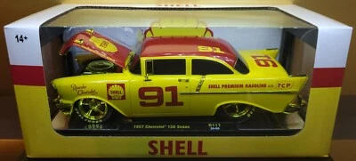 M2 Machines 1957 Chevrolet 150 Sedan Shell Chase R117 1:24 - Image 1 of 4
