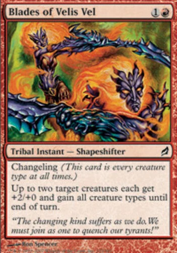 MTG - Blades of Velis Vel - Lorwyn - NM, English Magic FLAT RATE SHIP - Image 1 of 1