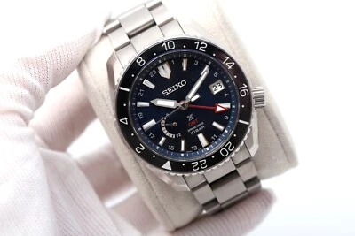 Seiko Prospex LX Spring Drive GMT 2021 SNR033J1 Titanium 45mm Herrenuhr - Bild 1 von 4
