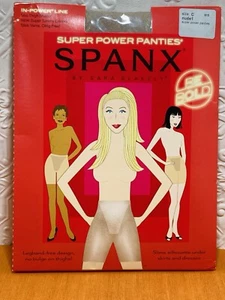 Spanx Super Power Panties Size C Nude1 Mid Thigh Shaper - Picture 1 of 5
