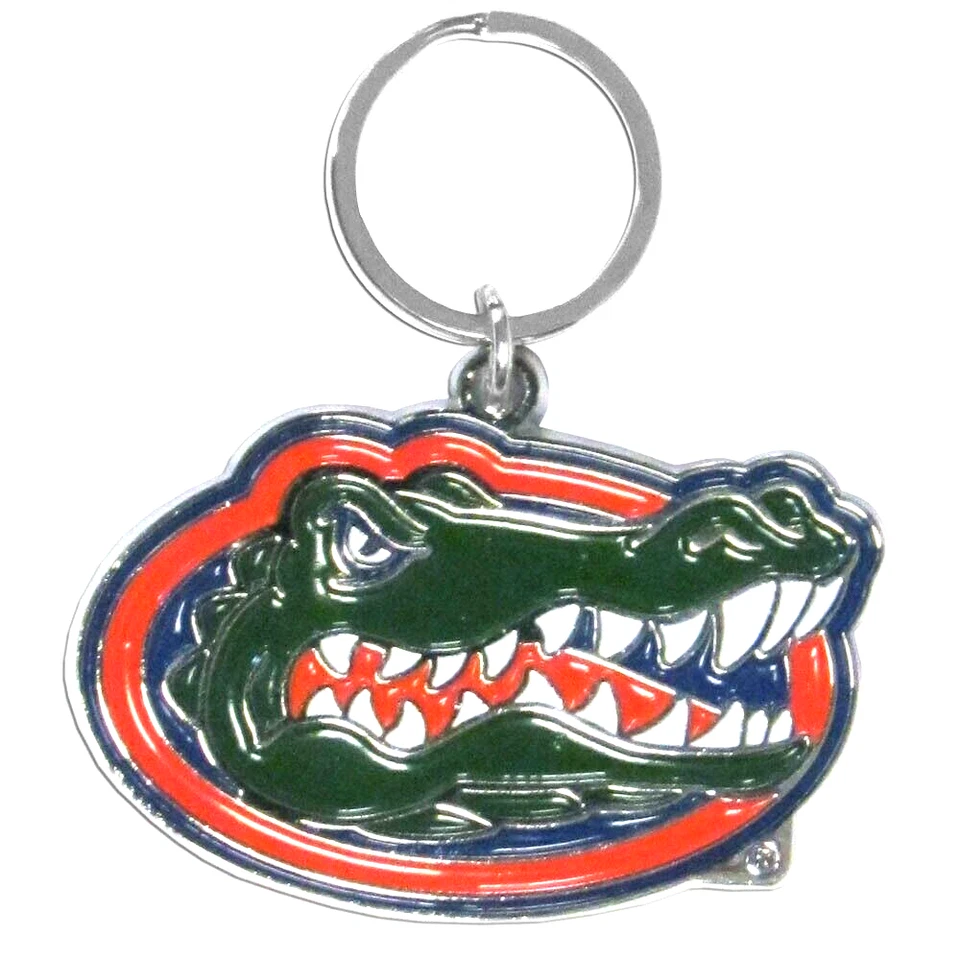 Florida Gators Enameled Logo Metal Key Chain NCAA - Image 1 of 1