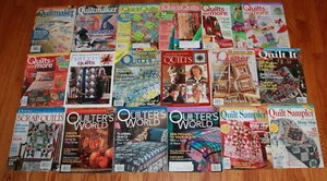 Quilting Magazine Lot of 18 Quiltmaker Quick Quilts - Picture 1 of 1