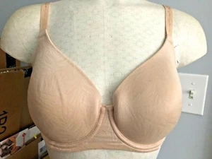 Pre-Owned Wacoal Nude Inside Edit Contour UW T-shirt Bra Sty#853307 Size 32DD - Picture 1 of 4