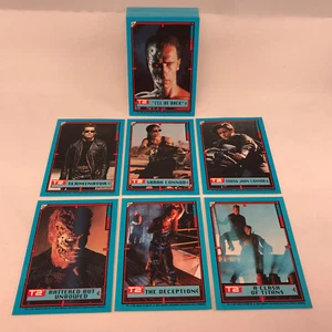 TERMINATOR 2: JUDGMENT DAY (Topps/1991) Complete ALL-STICKER Trading Card Set 44 - Picture 1 of 3