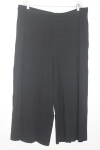 Joan Vass Black Culotte Pants Women's Size 3X NWT - Picture 1 of 10