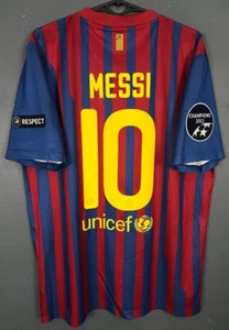 CAMISETA FUTBOL HOMBRE FC BARCELONA 2011/2012 LIONEL MESSI #10 TALLA L - Imagen 1 de 19