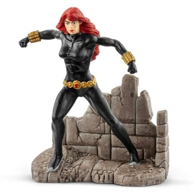 Figura de acción Schleich Marvel Viuda Negra 05 pintada a mano coleccionable 21505 - nueva en caja Foto 1 de 4