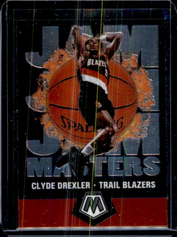 2019-20 Panini Mosaic - Jam Masters #4 - Clyde Drexler - Image 1 of 1