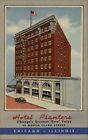 Chicago Illinois Hotel Planters North Clark Street ~ postcard  sku073