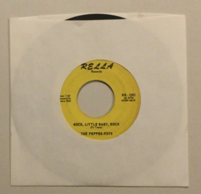 The Pepper Pots – Rock, Little Baby, Rock / Hum Along - 7" 45 RPM  Foto 1 de 4