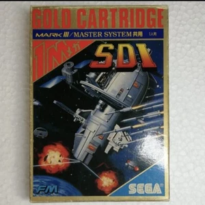 SDI Sega Mark III Master System 1987 Japanese version shooting game NTSC-J Used  - Picture 1 of 16