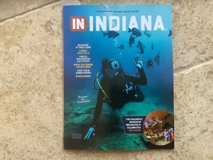 IN Indiana Magazine 2025- Indiana Travel Guide Roadside Attractions/Adventures + - Imagen 1 de 8