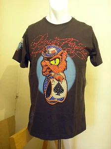 Graues Baumwoll-T-Shirt mit Rundhalsausschnitt "Los Angeles" Motiv für Herren, Größen L & XL - neu ohne Etikett!! - Bild 1 von 4