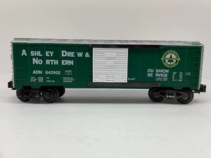 K-Line K-642902 Box Car Ashley Drew & Northern D&N #642902 O Gauge - Picture 1 of 5