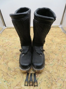 O'Neal Elements Motocross Boots Sz 12 Snapped Off Straps DAMAGED NO INSOLES - Foto 1 di 23