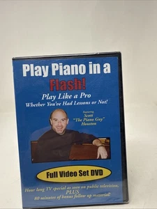 The Piano Guy with Scott Houston: Play Piano in a Flash (DVD, 2009) - Picture 1 of 2