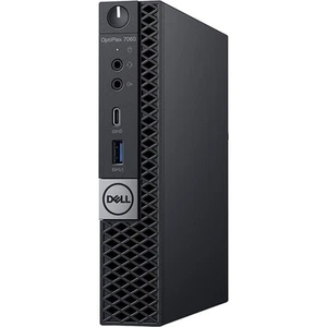 Dell Desktop Computer Intel i7-8700T Mini Pc 16GB RAM 256GB SSD Windows 11 Pro - Picture 1 of 4