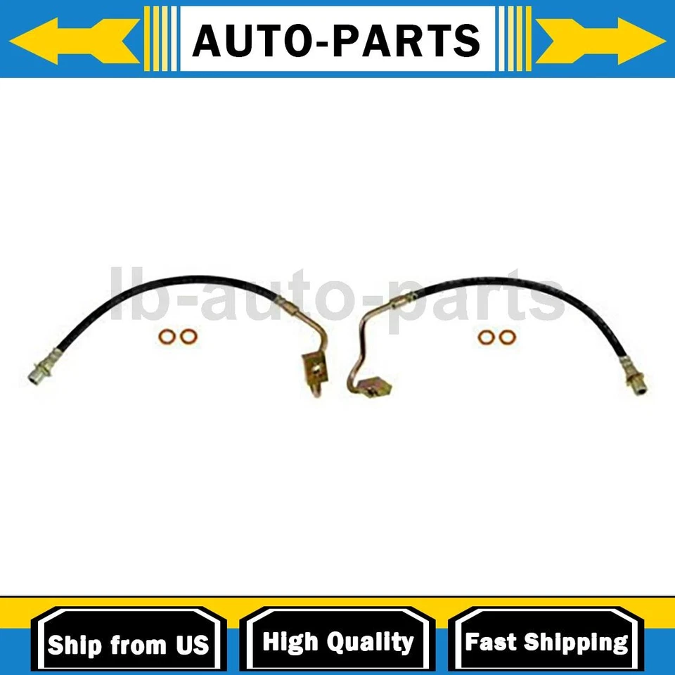 Manguera de freno delantera Dorman 2 piezas International Harvester Scout II 1975 6,4 L Foto 1 de 4