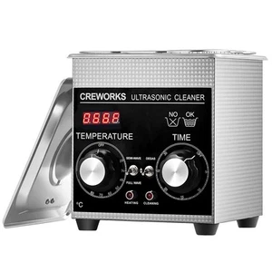 CREWORKS 1.3L Pulitore Ultrasuoni con 100W Riscaldatore e Timer 60W Vasca Ult... - Foto 1 di 9