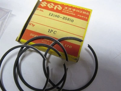 Новые из старых запасов поршневые кольца Suzuki TC100 TS100 GT185 1973-1977 50 мм более 12100-25850 - Изображение 1 из 2