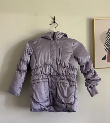 Chaqueta acolchada Gap para niños y niñas talla 6-7 lila púrpura Foto 1 de 4