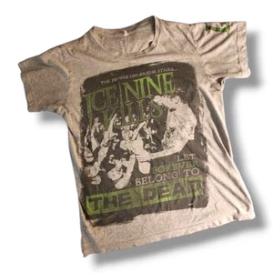 Ice Nine Kills Band T-Shirt Gray Cotton Metalcore Size Small Unisex - Picture 1 of 8