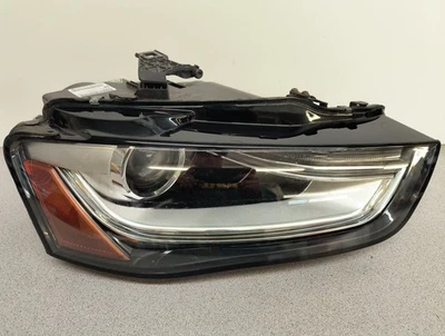 LEER 2013-2016 AUDI A4 S4 Faro derecho derecho derecho xenón autoajustable OEM 8K0941006E Foto 1 de 4