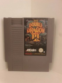 Double Dragon III, NES-3W-FRA, Akklaim, PAL-B, Nintendo NES