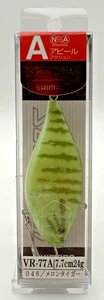 Vintage raro Shimano Scorpion VR-77A Lipless Crankbait Lure Melon Tiger JDM, LEGGERE - Foto 1 di 15