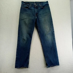 Roebuck & Co Mens Relaxed Straight Blue Denim Jeans Size 34x32 - Picture 1 of 10