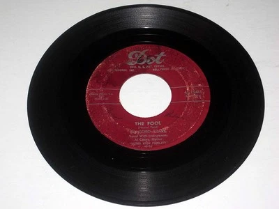 Rockabilly 45rpm SANFORD CLARK The Fool/Lonesome For A Letter DOT 45-15481 Foto 1 de 2