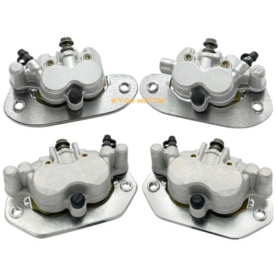 Pinza de freno delantera y trasera con pastillas para Yamaha Viking 700 YXM700 4x4 2014-2022 Foto 1 de 4