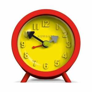 Newgate Fred Alarm Clock in Fire Engine Red