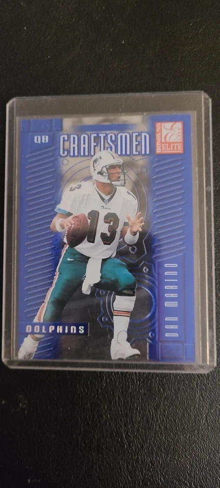 2000 Donruss Elite Craftsmen #790/2500 Dan Marino Miami Dolphins Hall of Fame - Image 1 of 1