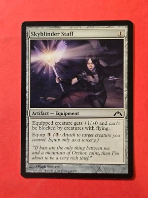 2013 Magic The Gathering Gatecrash #238 Skyblinder Staff, Artif, C, NF, cd3 - Image 1 of 3