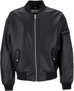 GIUBBINO GIUBBOTTO UOMO CALVIN KLEIN JEANS J30J325601 NERO ORIGINALE AI 2025 - Picture 1 of 4