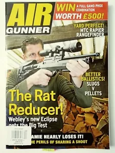 Air Gunner Magazine December 2018 UK MTC Rapier Eclipse Test New M468 - Foto 1 di 4