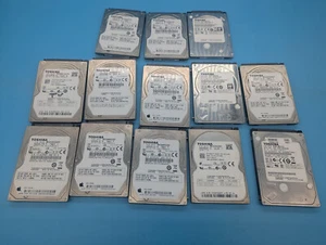 Lot of 13 x Toshiba Laptop Thin 500GB 2.5" SATA Hard Drives - Tested - Picture 1 of 4