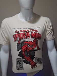 Marvel Spider-Man Retro Comic T-Shirt Size Mens L
